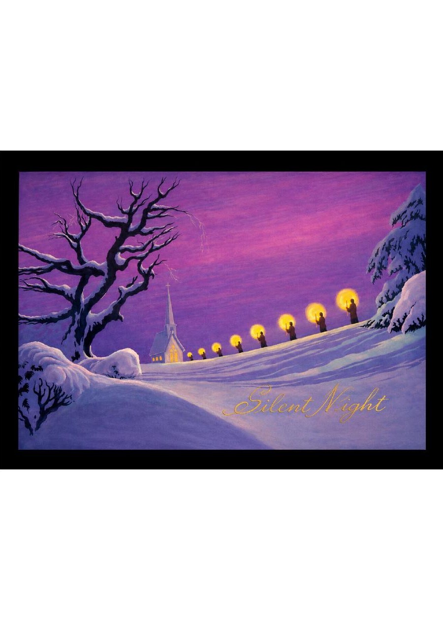 Silent Night card